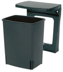 Brabantia Inbouwemmer 10 L zwart