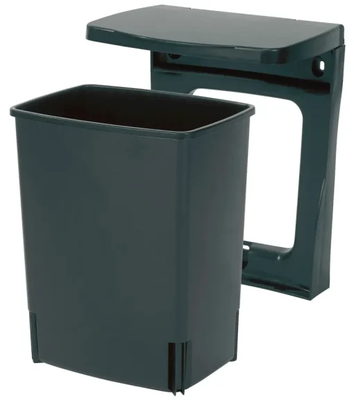 Brabantia Inbouwemmer 10 L zwart