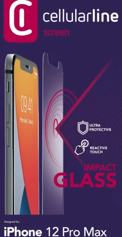 Cellular Line Iphone 12 Pro Max Sp Tg Transp