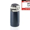 Leifheit Isoleerbeker Flip 350ml dark blue