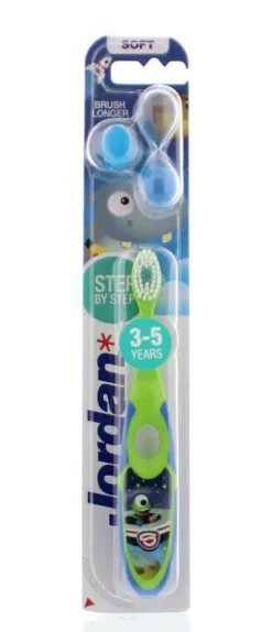 Jordan Tandenborstel Step by step 3-5 jaar