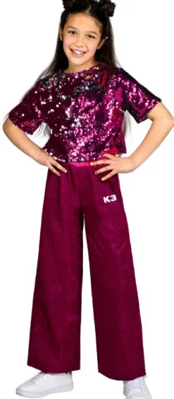 Kinderen Studio 100 K3 Verkleedpak Glitter - 9-11 jaar