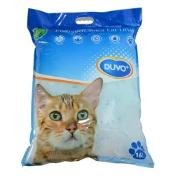 Duvo + Kattenbakvulling silica 16 L