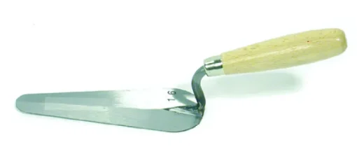 AVR Kattetong truweel met handgreep in hout 140 mm