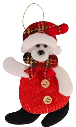 DDD Kerstboomhanger popje rood