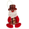 DDD Kerstboomhanger popje ruit