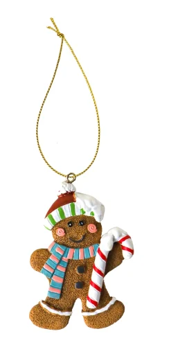 DDD Toys Kersthanger peperkoek mannetje 9,5cm