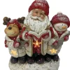 DDD Kerstman, rendier & sneeuwman