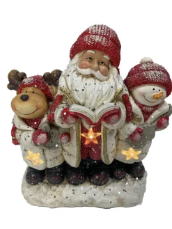 DDD Kerstman, rendier & sneeuwman