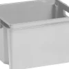 Keter Crownest Opbergbox Lichtgrijs - 42,6x36,1x26cm - 30L