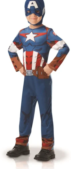 Marvel Kinderkostuum Avengers Captain America - Maat 116
