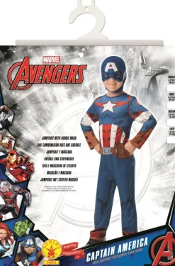 Marvel Kinderkostuum Avengers Captain America - Maat 116