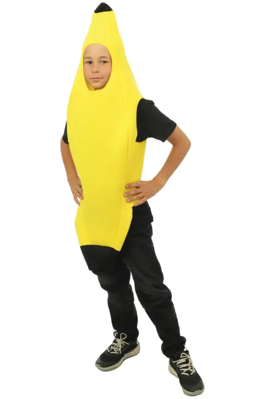 Kinderen Euro Shop Kinderkostuum Banaan - Foam - One Size