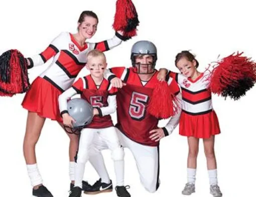Kinderen Euro Shop Kinderkostuum Cheerleader Angie - Maat 116