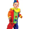Euro Shop Kinderkostuum Clown Bobo - Maat 98