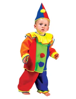 Euro Shop Kinderkostuum Clown Bobo - Maat 98