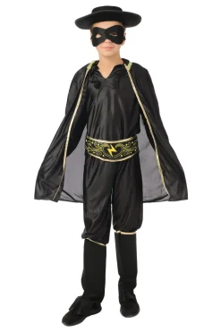 Kinderen Euro Shop Kinderkostuum Gemaskerde Bandiet - Zorro - 7-9 jaar