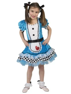 Kinderen Euro Shop Kinderkostuum Jurk Alice in Wonderland Meisje - Maat 140