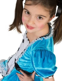 Kinderen Euro Shop Kinderkostuum Jurk Alice in Wonderland Meisje - Maat 140
