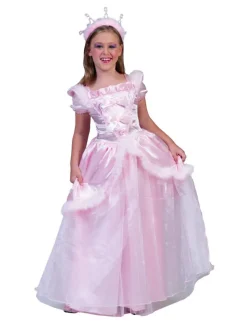 Euro Shop Kinderkostuum Jurk Sprookjes Prinses Suikerspin - Maat 104