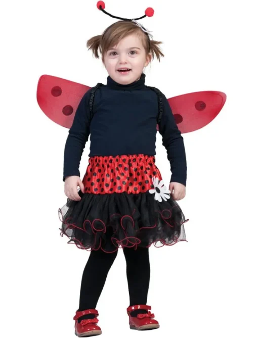 Kinderen Euro Shop Kinderkostuum Lieveheersbeestje Baby - One Size