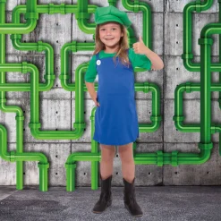 Kinderen Folat Kinderkostuum Loodgieter Meisje - 9-11 jaar