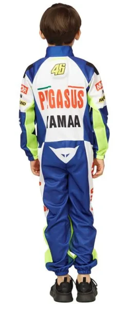 Kinderen Partyline Kinderkostuum Motor Racer - Maat 152