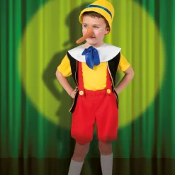 Euro Shop Kinderkostuum Pinocchio - Maat 98