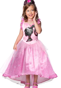 Kinderen Euro Shop Kinderkostuum Prinsessenjurk Barbie - 3-4 jaar