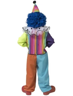 Kinderen Euro Shop Kinderkostuum Rainbow Clown Jongen - Maat 128