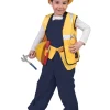 Kinderen Euro Shop Kinderkostuum Salopet Blauw - Maat 164