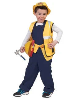 Kinderen Euro Shop Kinderkostuum Salopet Blauw - Maat 164