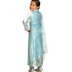 Kinderen Euro Shop Kinderkostuum Sneeuwprinses - 7-9 jaar