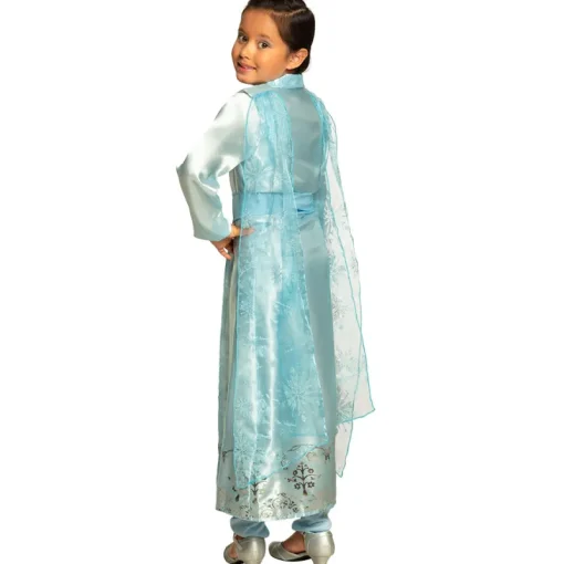 Kinderen Euro Shop Kinderkostuum Sneeuwprinses - 7-9 jaar