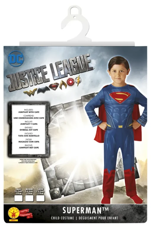 DC Comics Kinderkostuum Superman Justice League - Maat 104