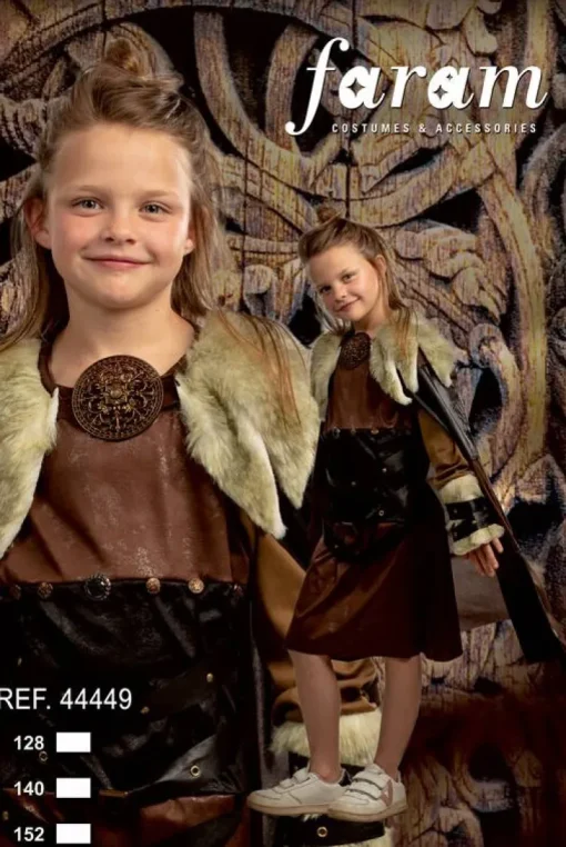 Kinderen Partyline Kinderkostuum Viking Jongen - Maat  140
