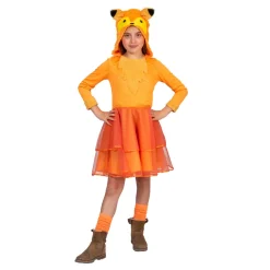 Euro Shop Kinderkostuum Vos Freya Jurkje - Maat 104