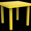 DDD Toys Kindertafel 62x62x56 cm geel
