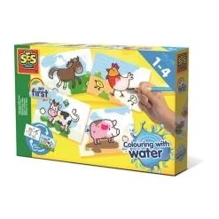SES Kleuren met water :  Boerderijdieren