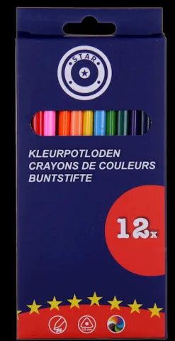 Star Kleurpotloden 12 stuks