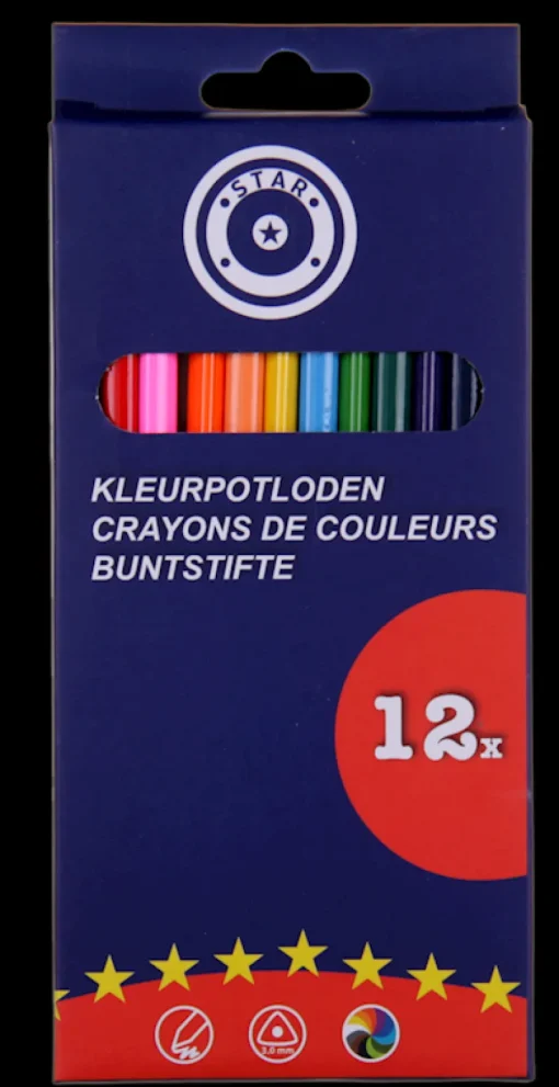 Star Kleurpotloden 12 stuks