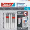 Tesa Klevende Schroef behang en pleisterwerk (2 stuks) 1 kg