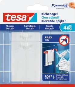 Tesa Klevende Spijker tegels & metaal (2 stuks) 4 kg