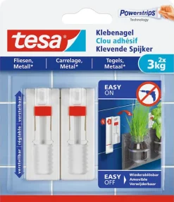 Tesa Klevende Spijker tegels & metaal (2 stuks) 3 kg