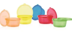 Nuby Kommetje met deksel - 6 stuks