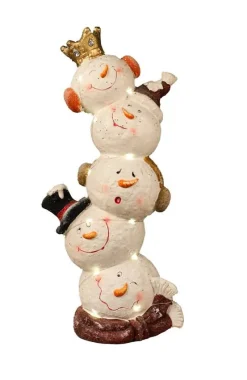 DDD Koning Sneeuwman 30x21x70cm