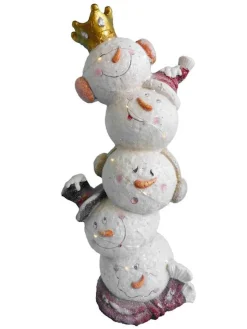 DDD Koning Sneeuwman 30x21x70cm