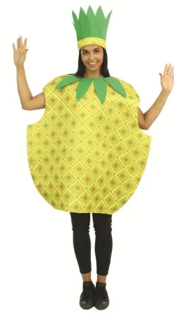 Euro Shop Kostuum Ananas volwassenen - Foam - One Size