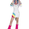 Euro Shop Kostuum Eenhoorn Jurk Rainbow - Maat 40/42