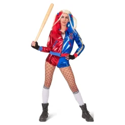 Euro Shop Kostuum Harley Quinn Dames - Maat 40/42